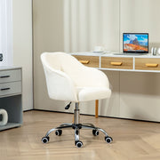 Teddy Fleece Office Chair 46-56 cm - Cream