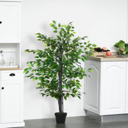 Artificial Banyan Tree, Natural-looking Decoration, 20 x 145 cm, Solid Wood