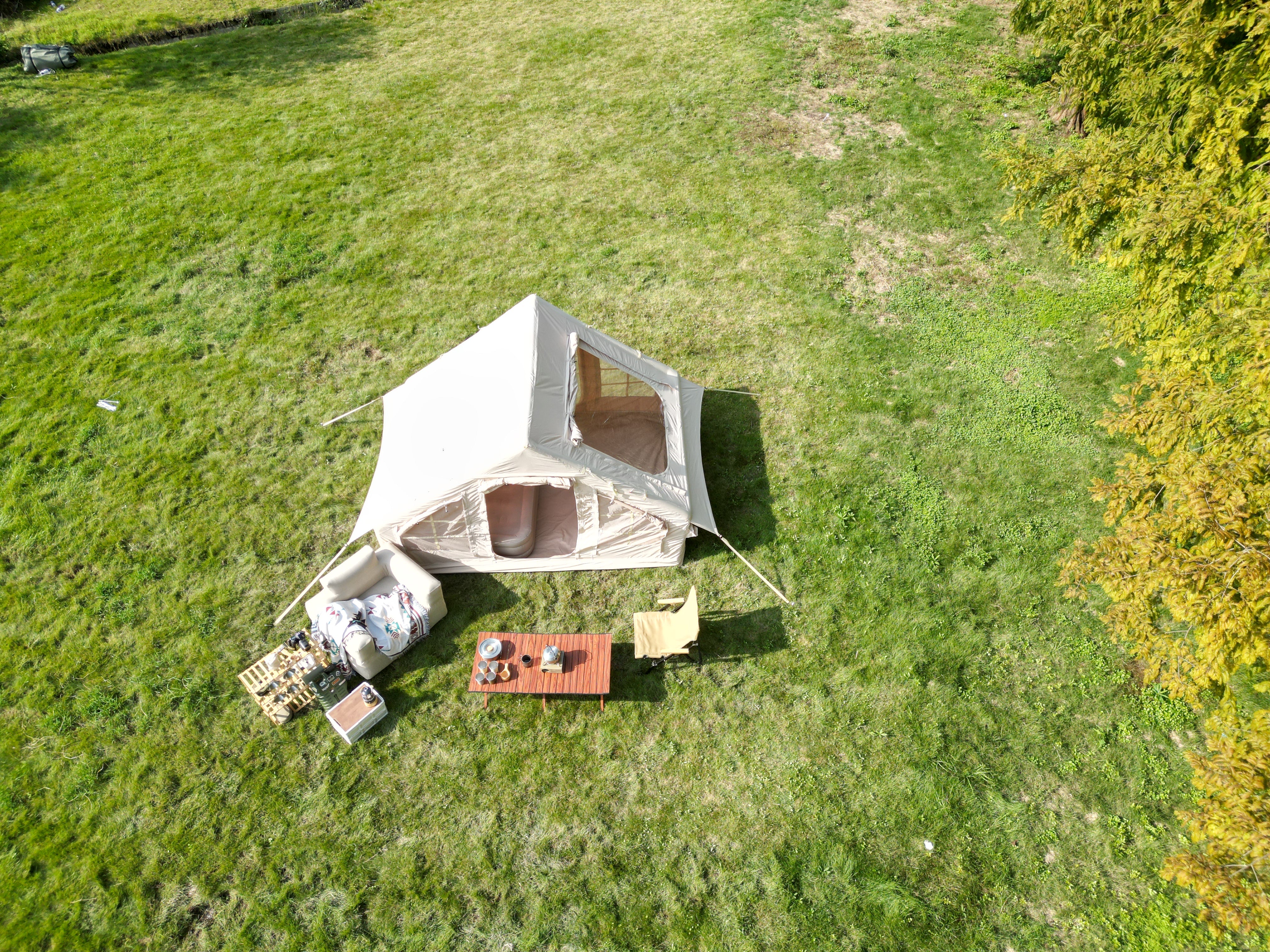 Large Blow Up Air Tents House, inflatable, durable, outdoor, with pump