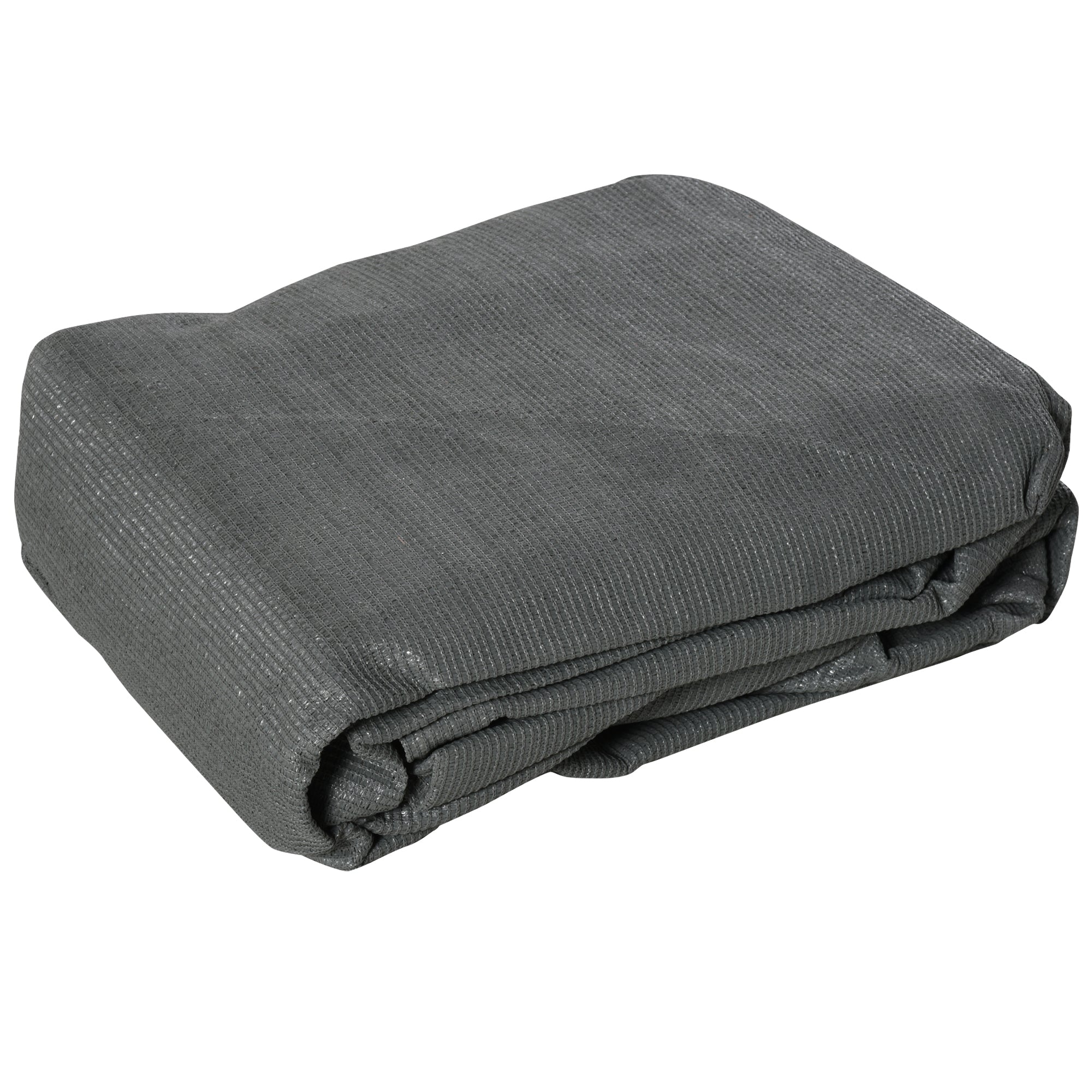 5x5m Triangle Sun Shade Sail Outdoor UV Protection HDPE Canopy, Grey