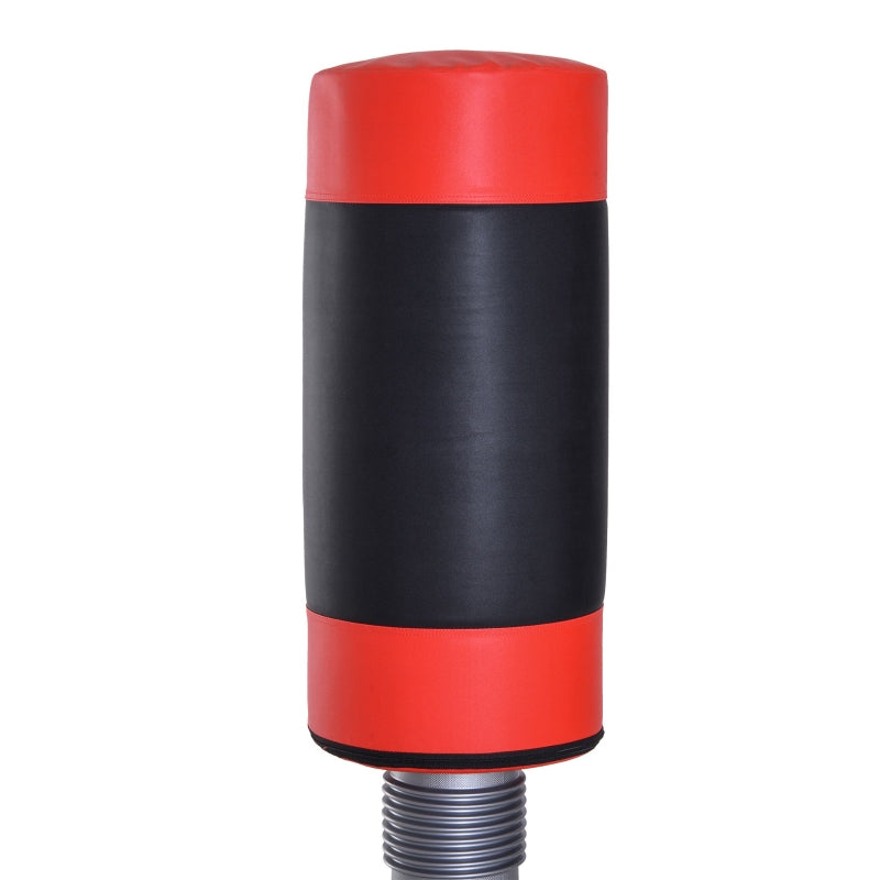 Freestanding Punching Bag, Height-Adjustable Spring Mechanism, Red