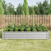 Raised Bed, Robust Sheet Steel Plant Kit, Anthracite