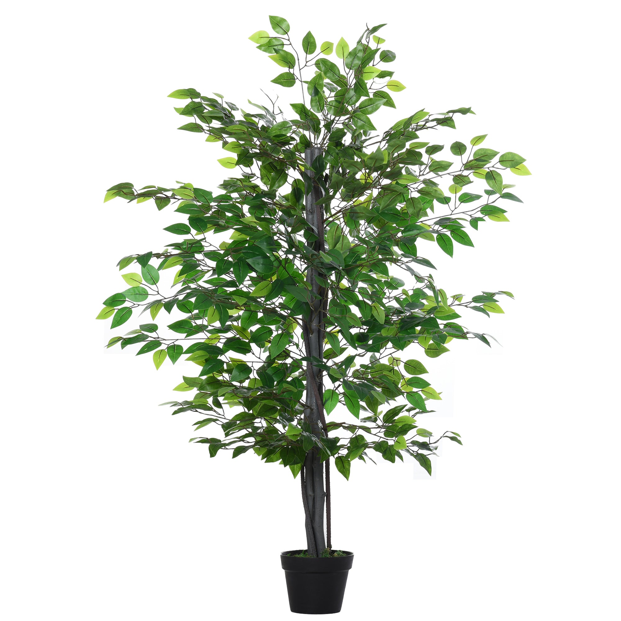 Artificial Banyan Tree, Natural-looking Decoration, 20 x 145 cm, Solid Wood