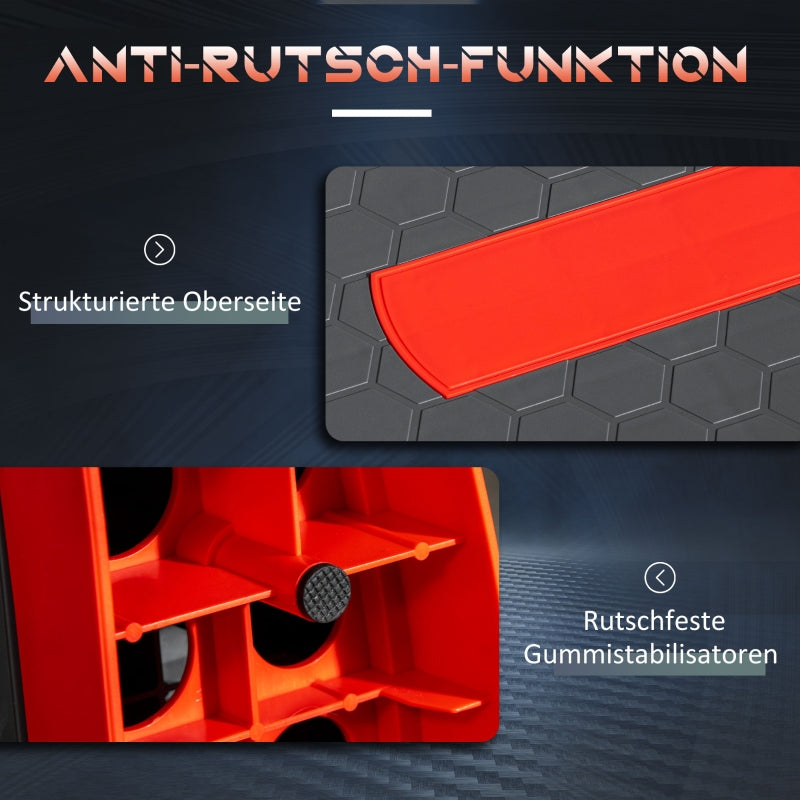 Stepper, Height-Adjustable Aerobic, Red + Black