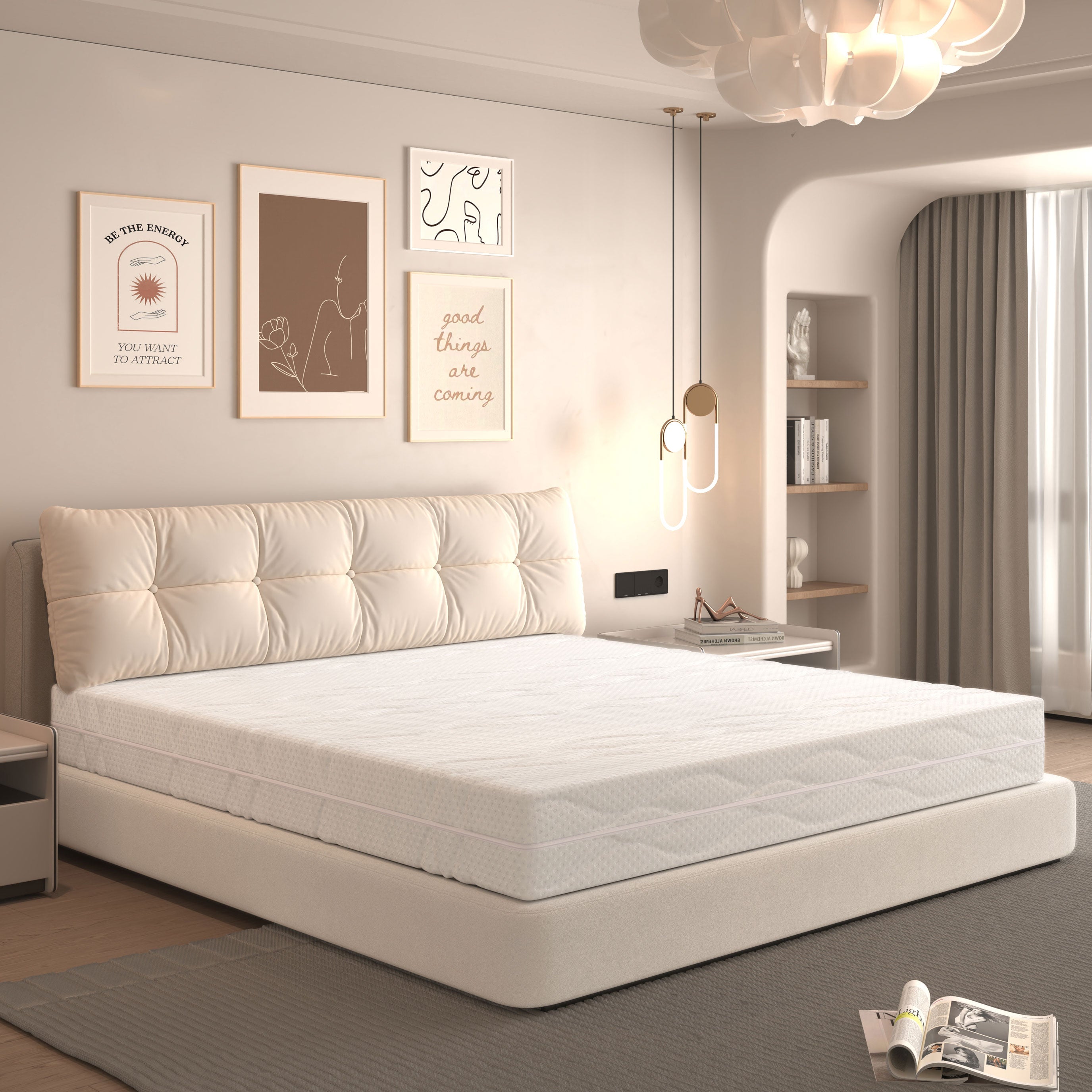 Mattress H3 7-Zone Ergonomic Pocket Spring 140x200 cm