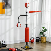Standing Box, Punching Bag, Adjustable, 2 Speed Balls, Reflex Bar