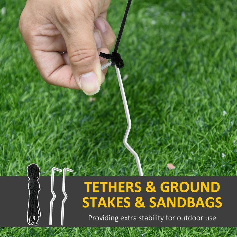 Inflatable Santa Claus 4ft LED Christmas Decoration