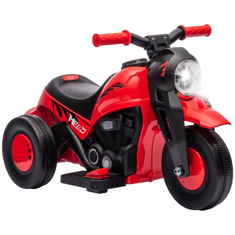 Children's Electric Motorcycle with 6V Battery and Music for Ages 2-5