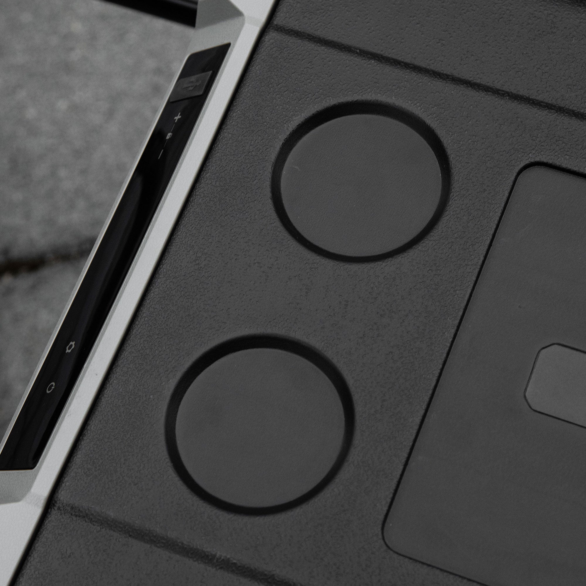 Car Cooler 40L with LED Lighting Compressor and Wheels, Grey and Black