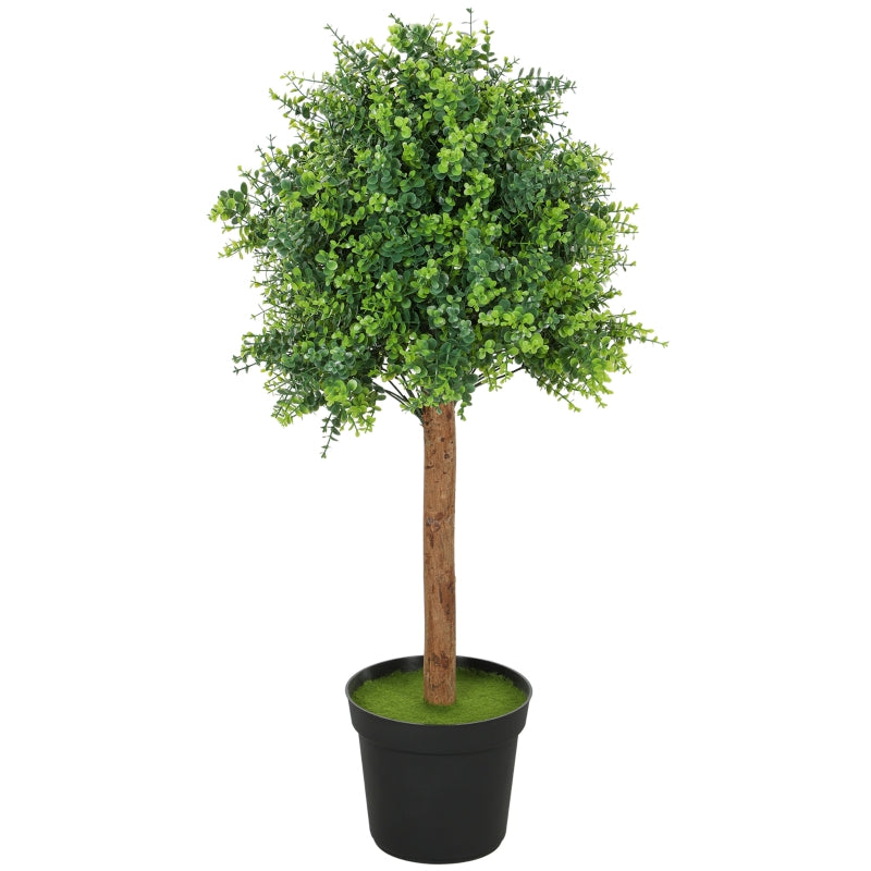 Artificial Boxwood 90cm Plant, Plastic