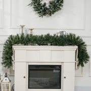 Artificial Christmas Garland, 1.8m, 160 Tips, Fir Tree, Green