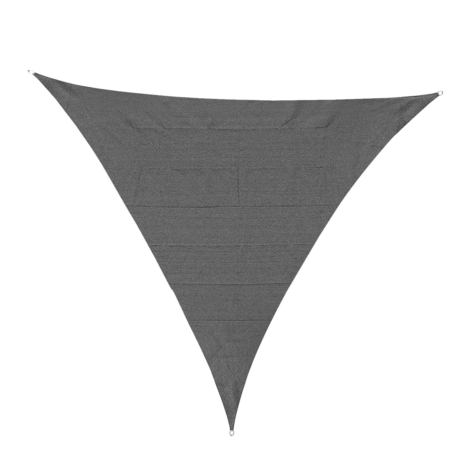 5x5m Triangle Sun Shade Sail Outdoor UV Protection HDPE Canopy, Grey