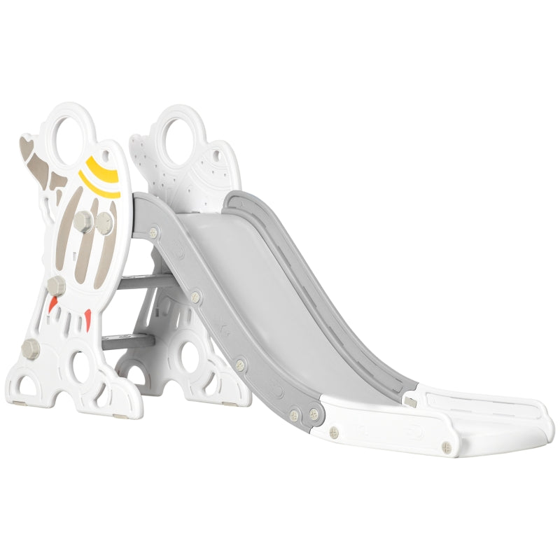 Kids' Slide, Rocket Design, Grey