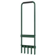 Lawn Aerator 30cm Wide Manual with Non-Slip Handle, Steel
