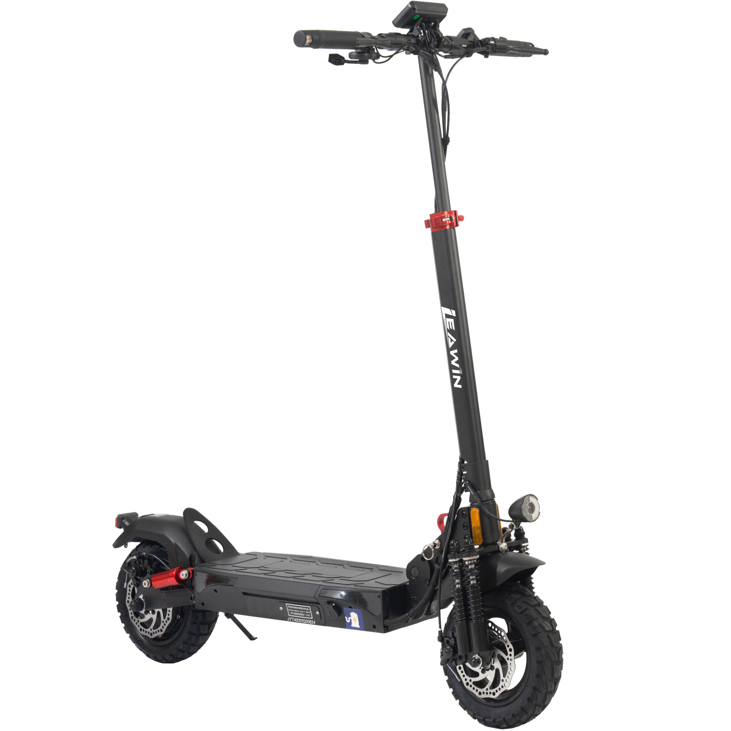 E-Scooter 10-Inch Foldable Road Legal 60km Range 500W Double Shock