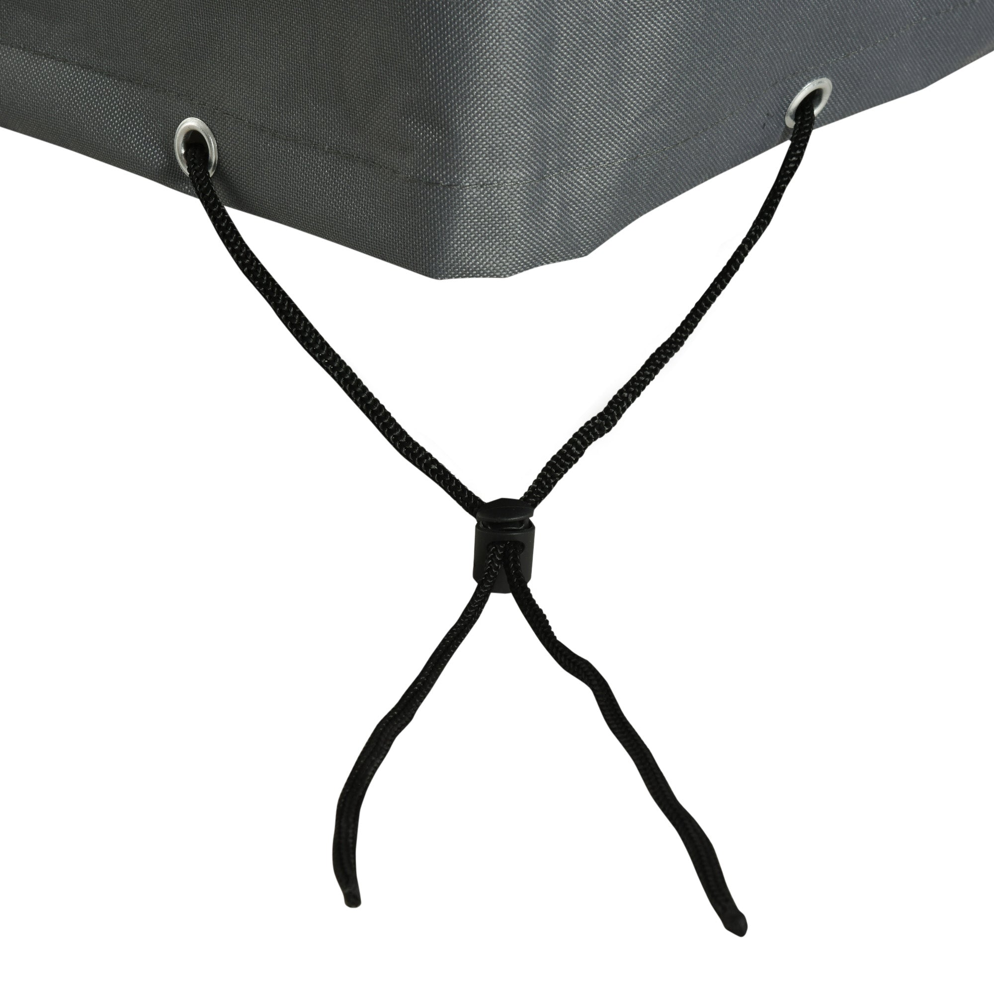 Garden Rattan Furniture Protective Cover Water UV Resistant Grey 205x192cm