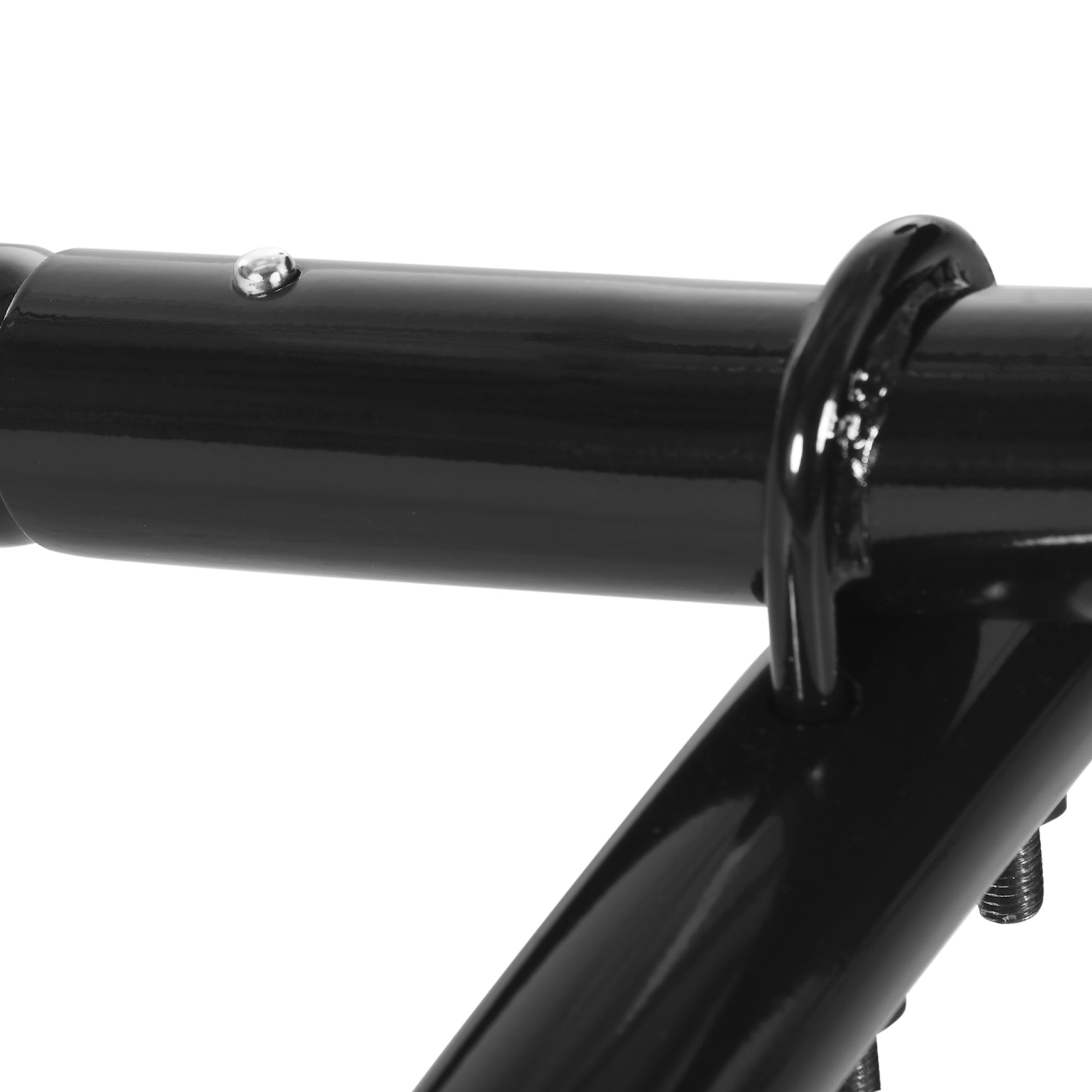 Hammock Stand | 3m Sturdy Steel Frame with Pull Rope 300x90x100cm for Garden & Beach | Black