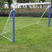 Professional Soccer Goal - Heavy-Duty Steel Frame, Blue