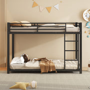 Bunk Bed 90x200 Classic Iron Frame - Black