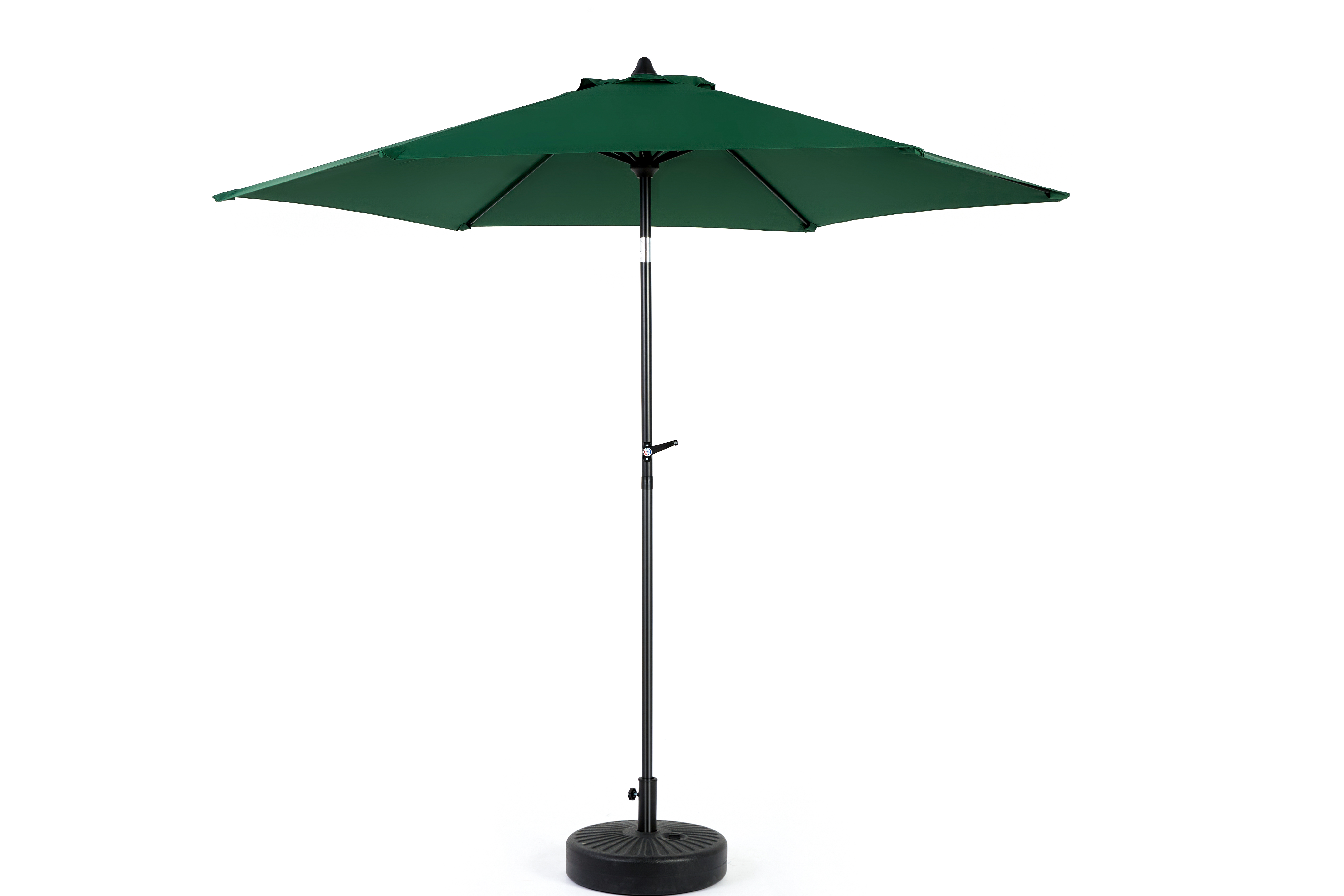 9 ft Double Sided Outdoor Umbrella Rectangular Large with Crank, Dark Green