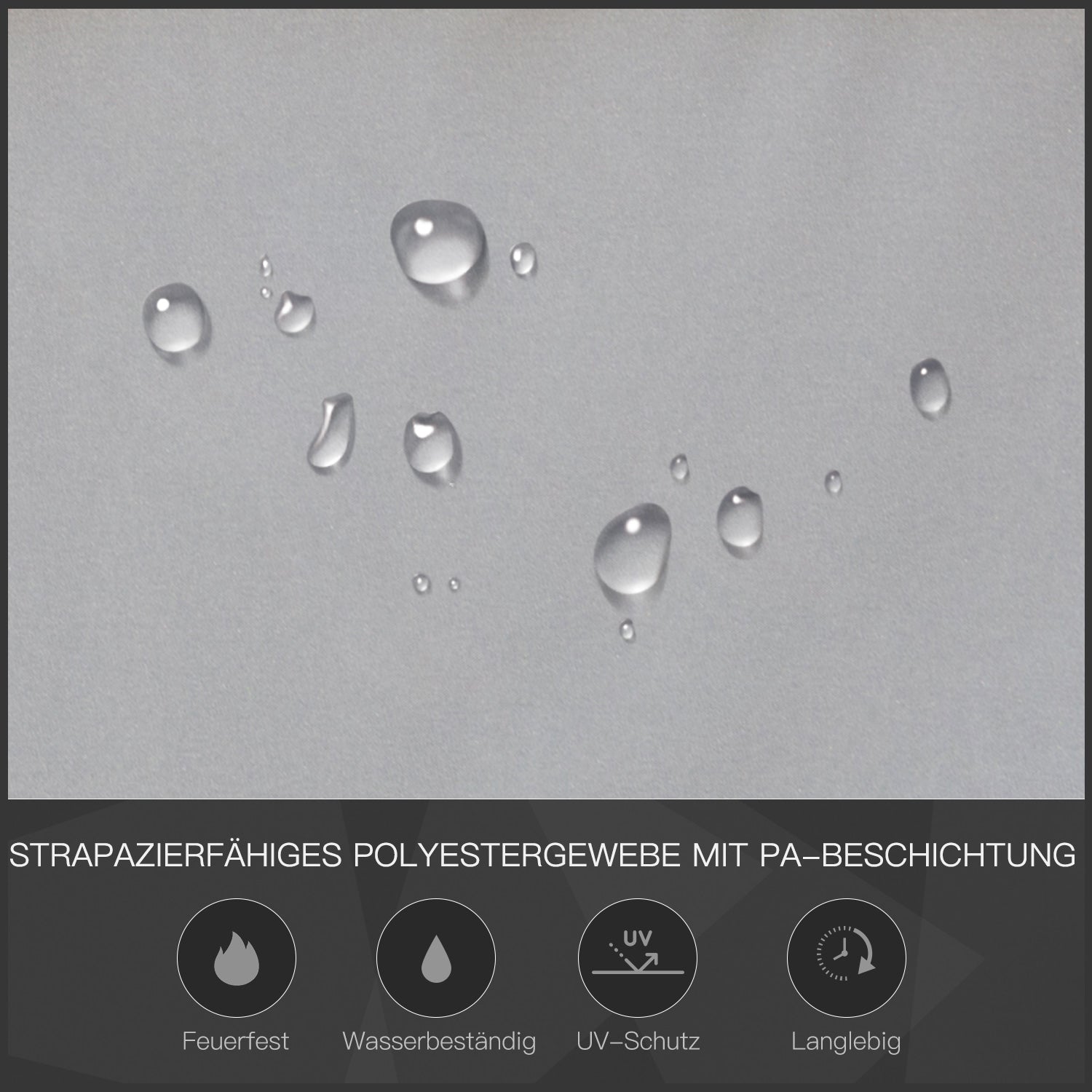 BBQ Gazebo, Flame-Retardant Roof 2 Shelves 218x138x216cm, Black Polyester