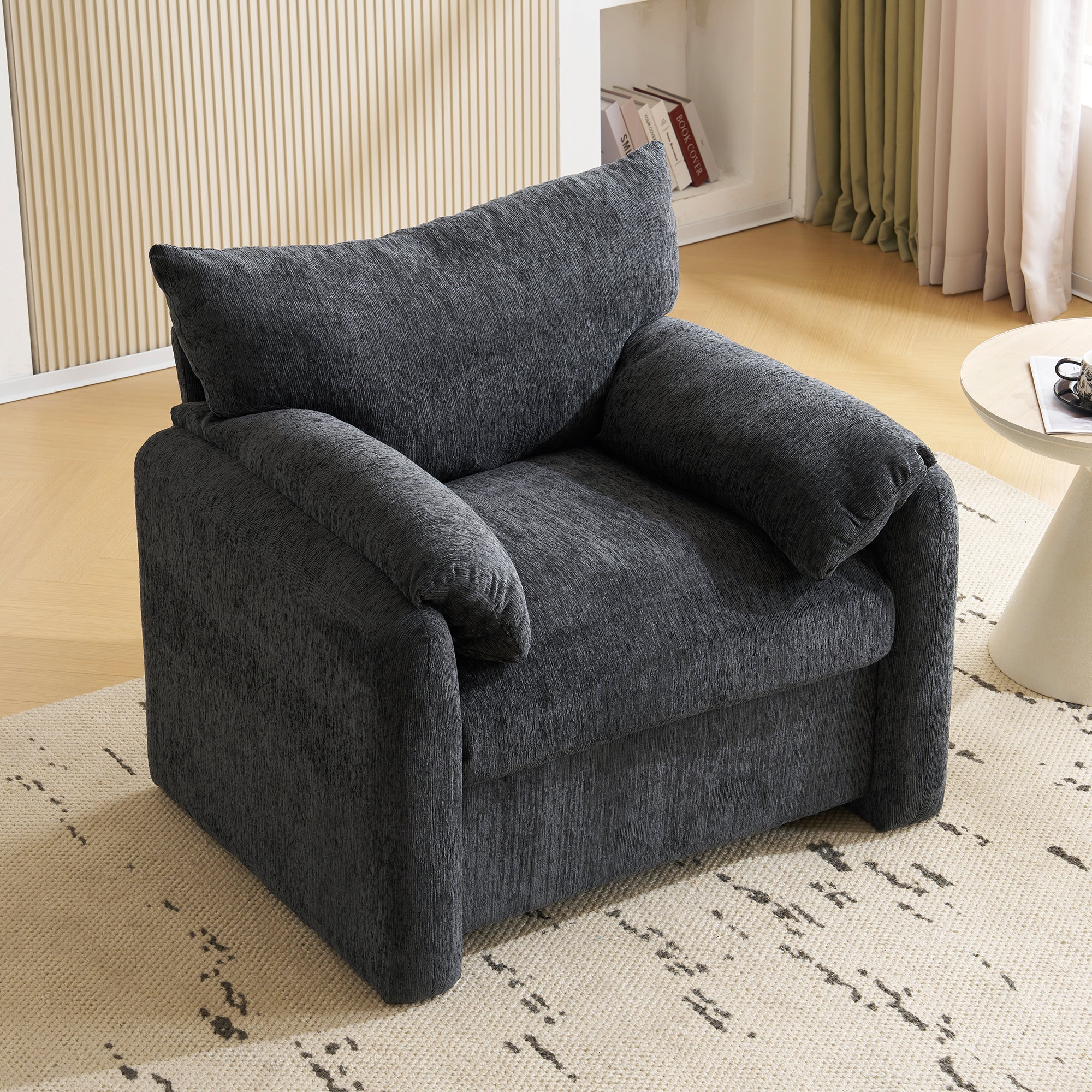 Armchair, Oversized, Decorative, Single Sofa, Leisure Chair, Chenille Fabric