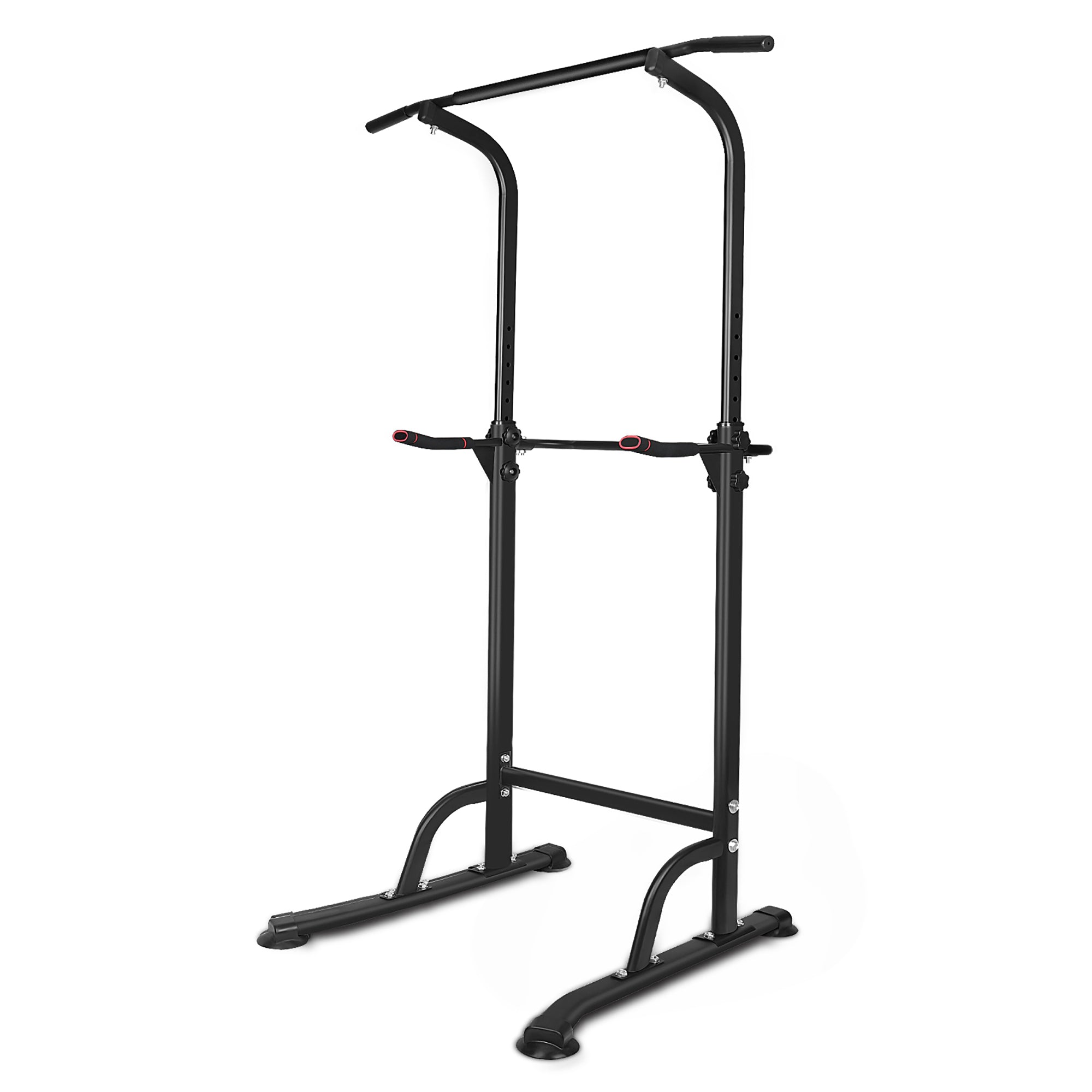 Sport Power Tower, Adjustable Dip Station & Pull Up Bar, 330lbs Capacity, Space-Saving Home
