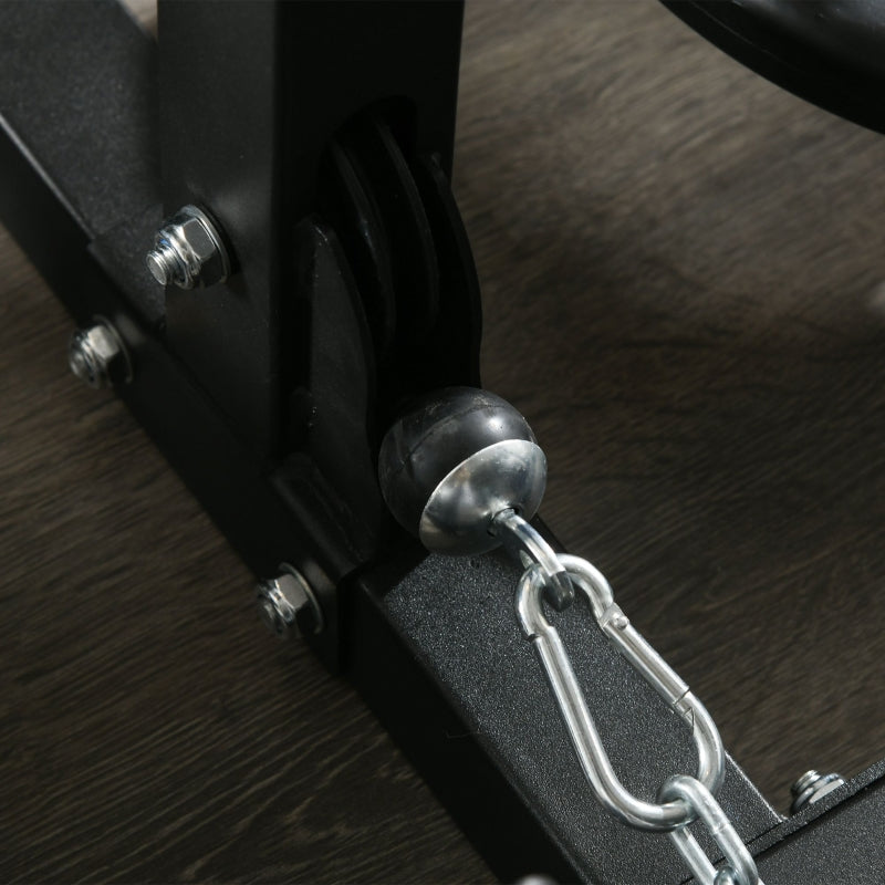 SPORTNOW Home Gym Machine, Multifunctional with Adjustable Pulleys and Pull Up Bar, Full Body Fitness