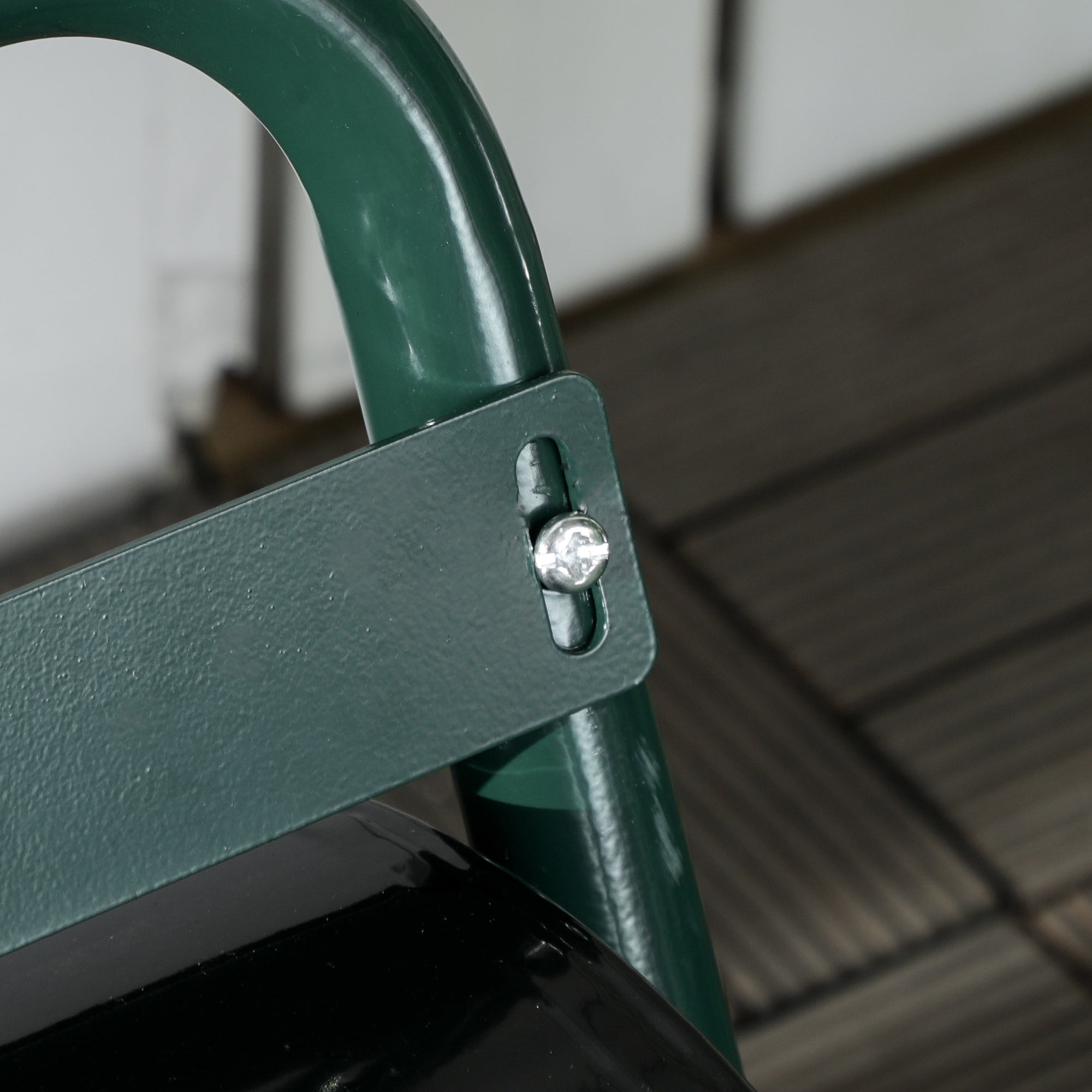 38L Lawn Roller - Cylinder Steel, Dark Green