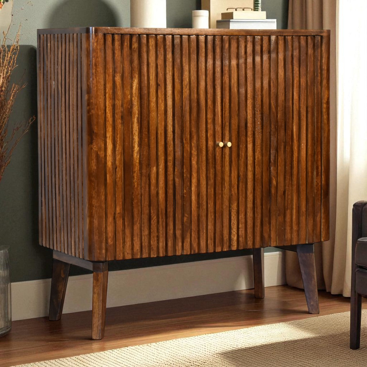 Reeve Cabinet Solid Mango Wood