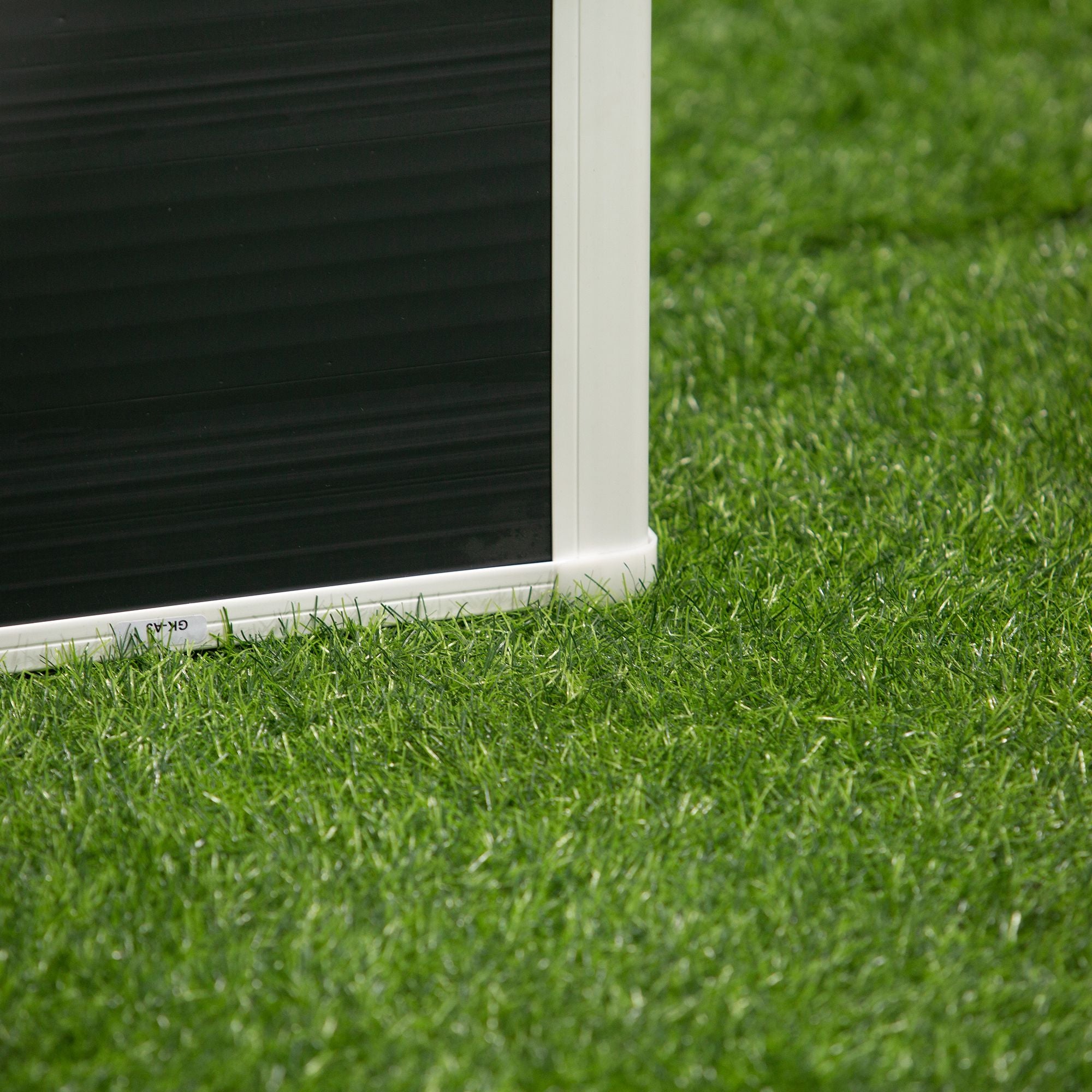 Raised Garden Bed Flower Box Planter 60x60x30cm Drainage Function Plastic Grey