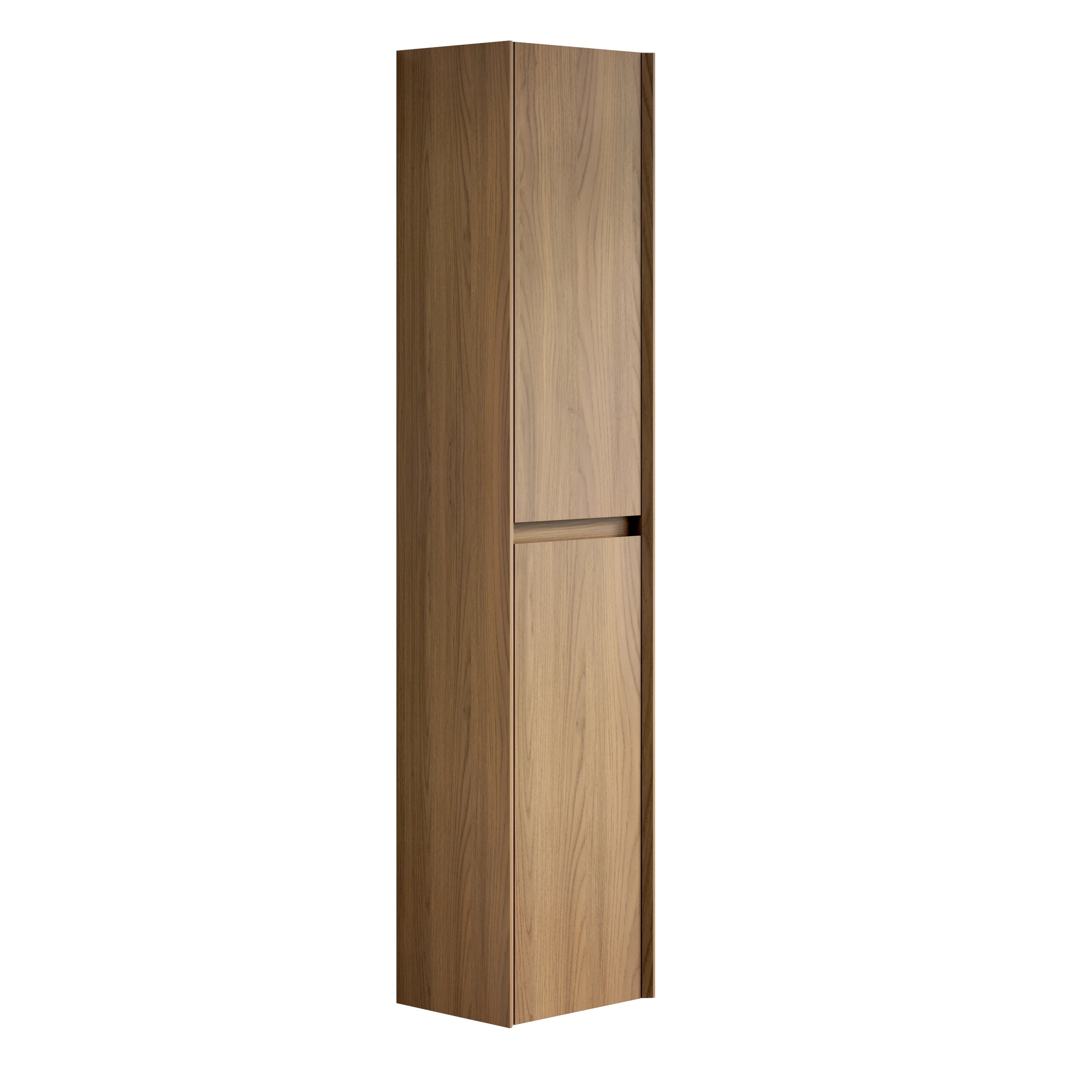 DACI 140cm Bathroom Wall Cabinet with 2 Doors, Slim Storage, Espresso