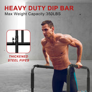 Adjustable Dip Bar Station, Heavy Duty Parallette & Parallel Bars, Home Gym