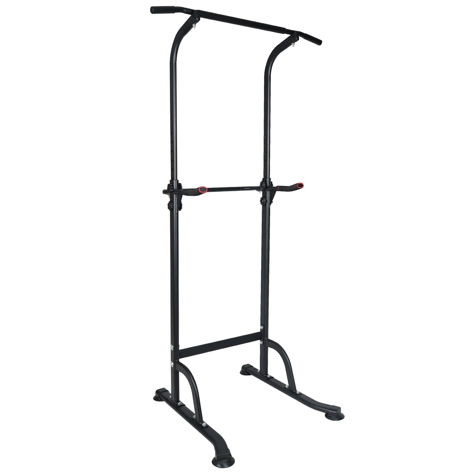 Power Tower, Adjustable Height Multi-Function Dip Stand for Home Gym Strength Training