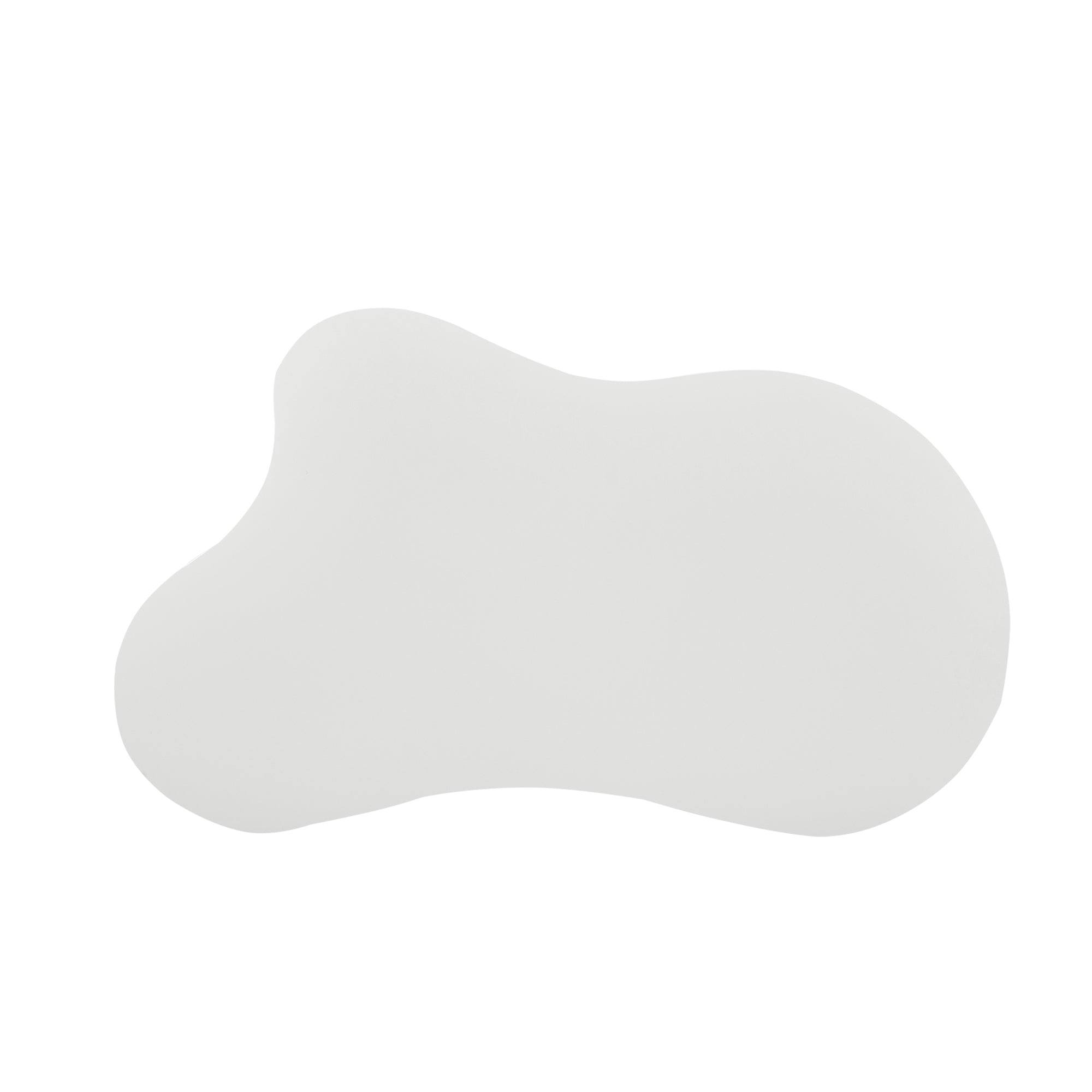 Irregular Cloud Coffee Table MDF Tabletop PVC Legs