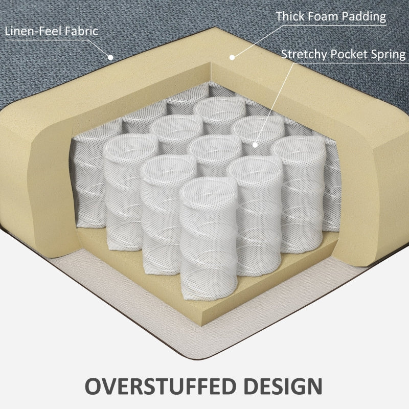 Oversized Riser and Recliner Chair, Fabric Upholstered Lift Chair with Remote Control and Cup Holder, Grey