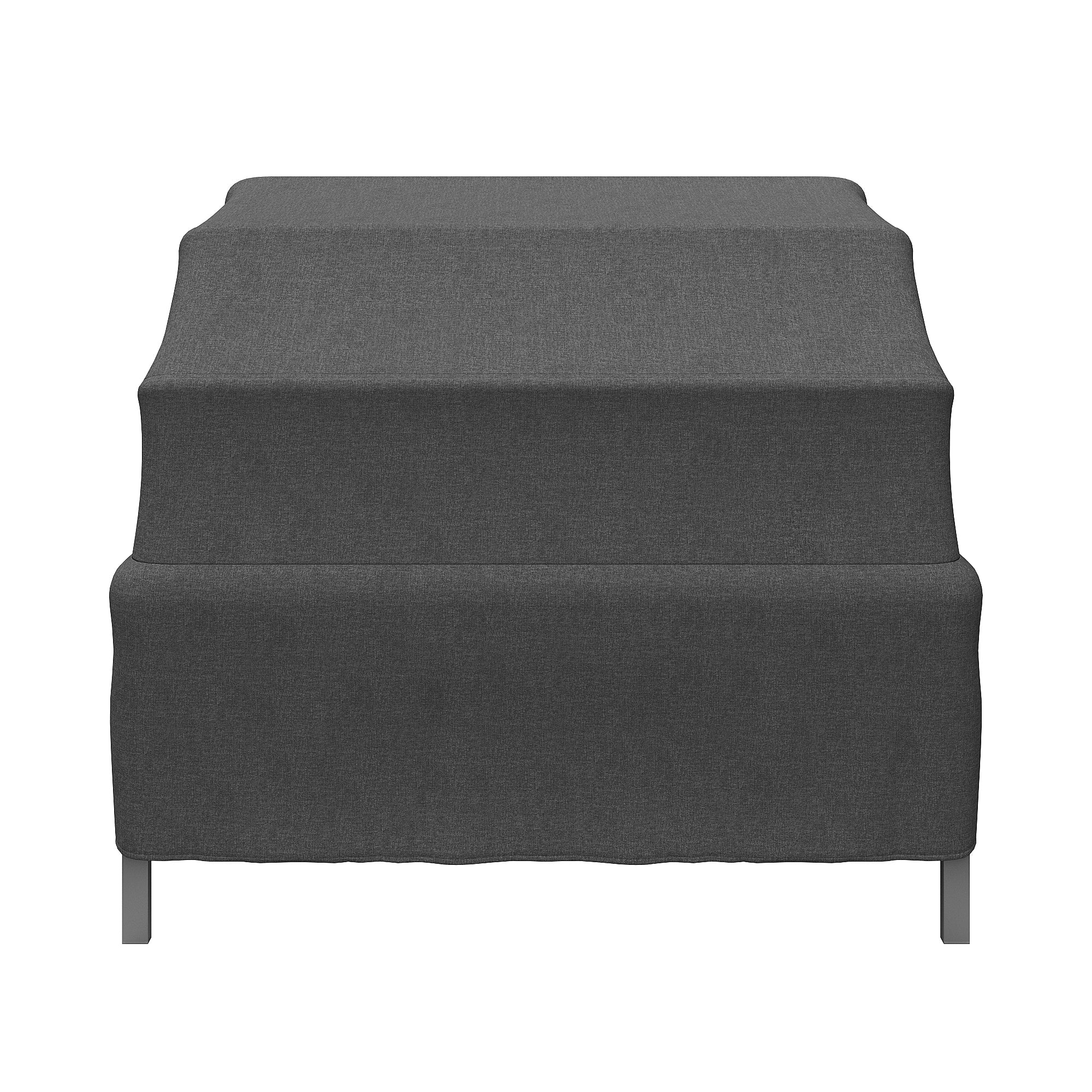 Garden Lounge Set Sun Lounger 2-4 Person with Foldable Sunshade