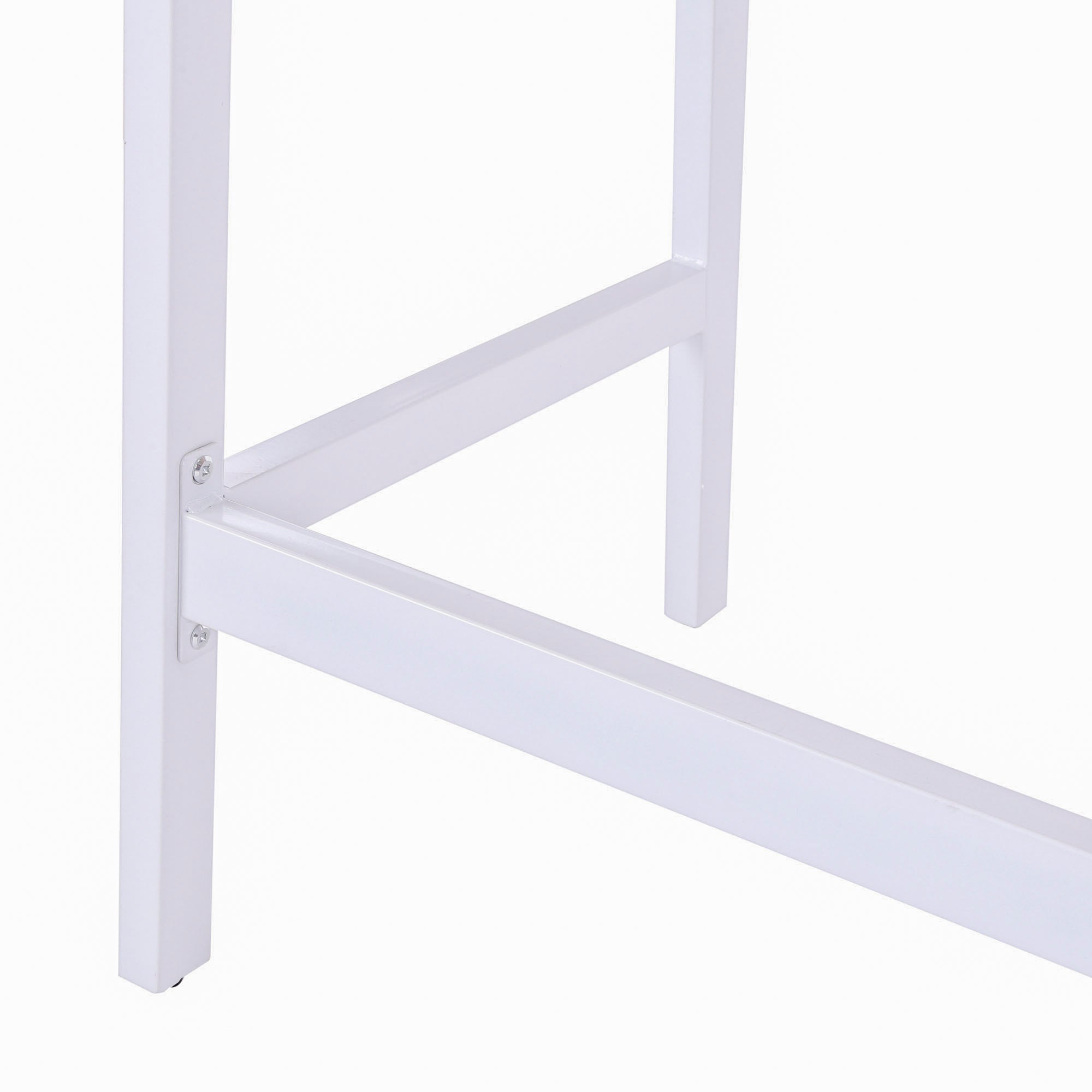 Desk with Storage & Drawer, Large Top, Wood