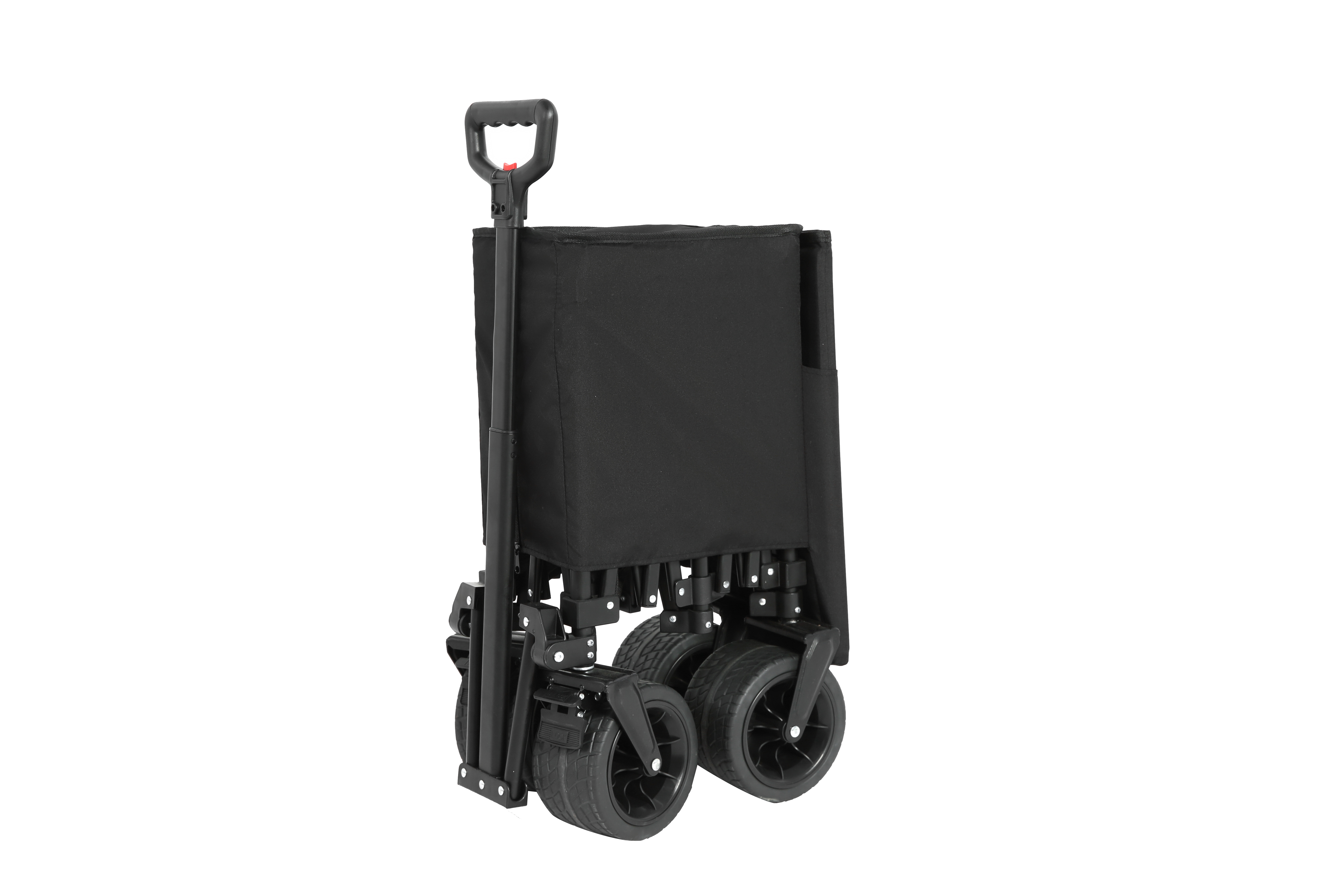 Beach Wagon Collapsible with Big Wheels Heavy Duty Black