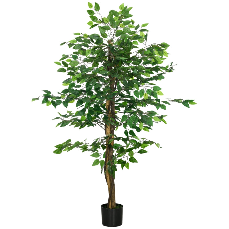 Ficus Tree Artificial Plant, Lifelike 150cm, Green