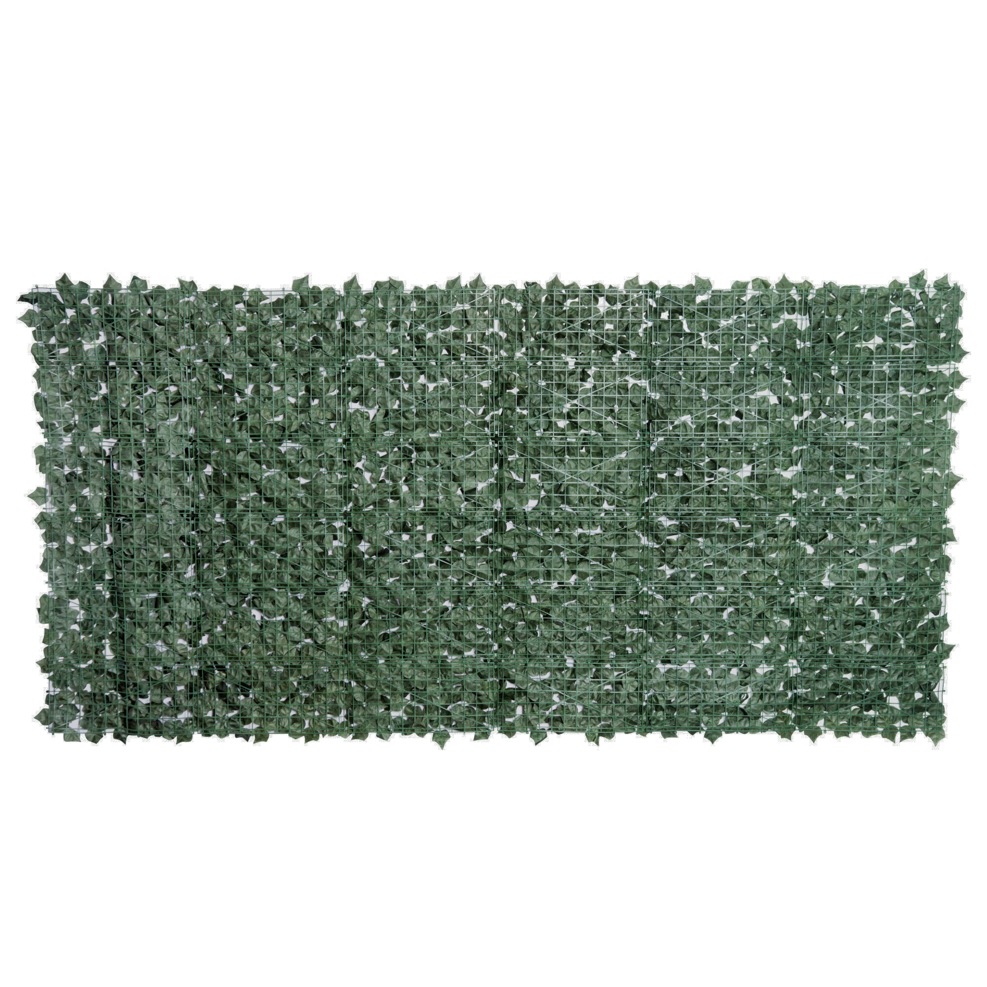 Artificial Hedge Privacy Screen 300 x 150 cm Dark Green