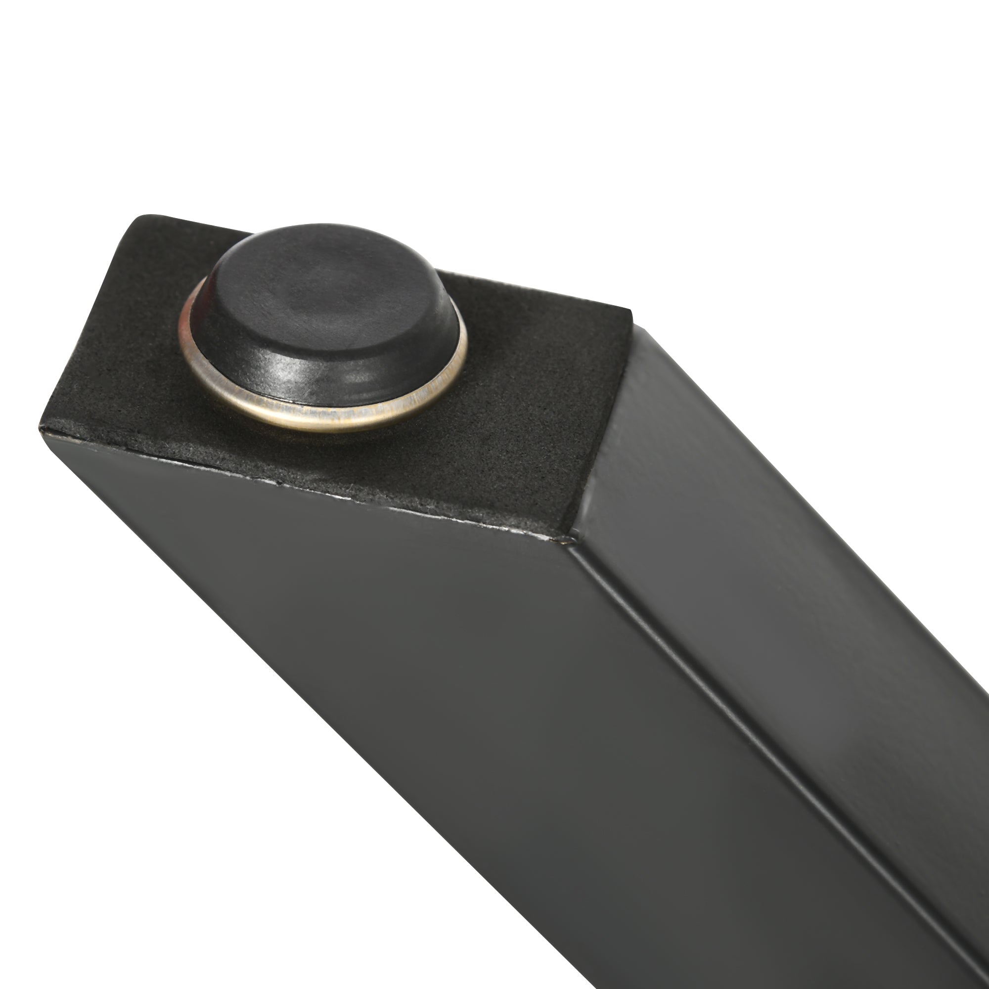 Table Legs X-Shape for Dining Desk Coffee Table Steel Black