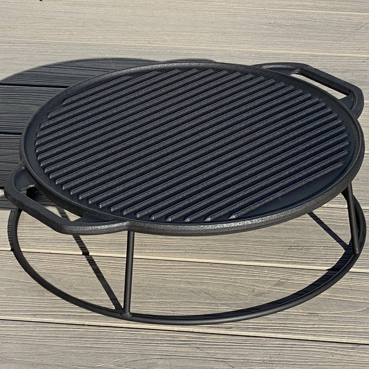 Griddle/BBQ to Suit MJT-860 4 Seat Firepit Set (Black)