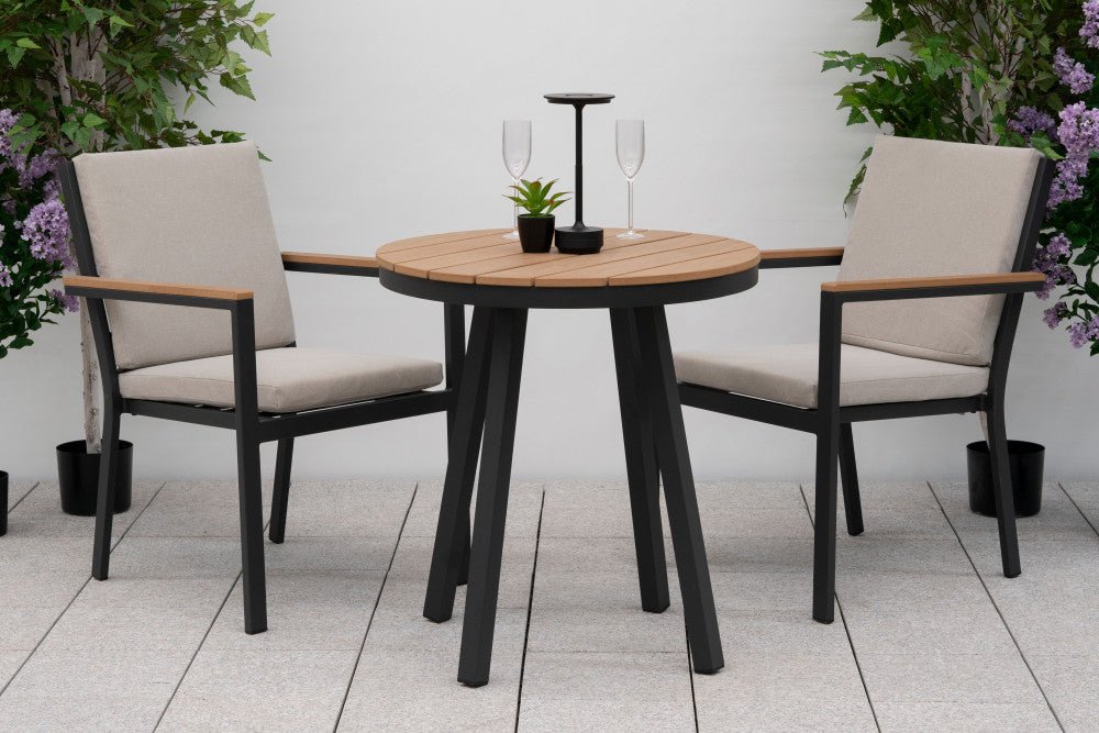 Nova - Heidi 2 Seat Bistro Set - 0.7m Round Table - Rathwood Store