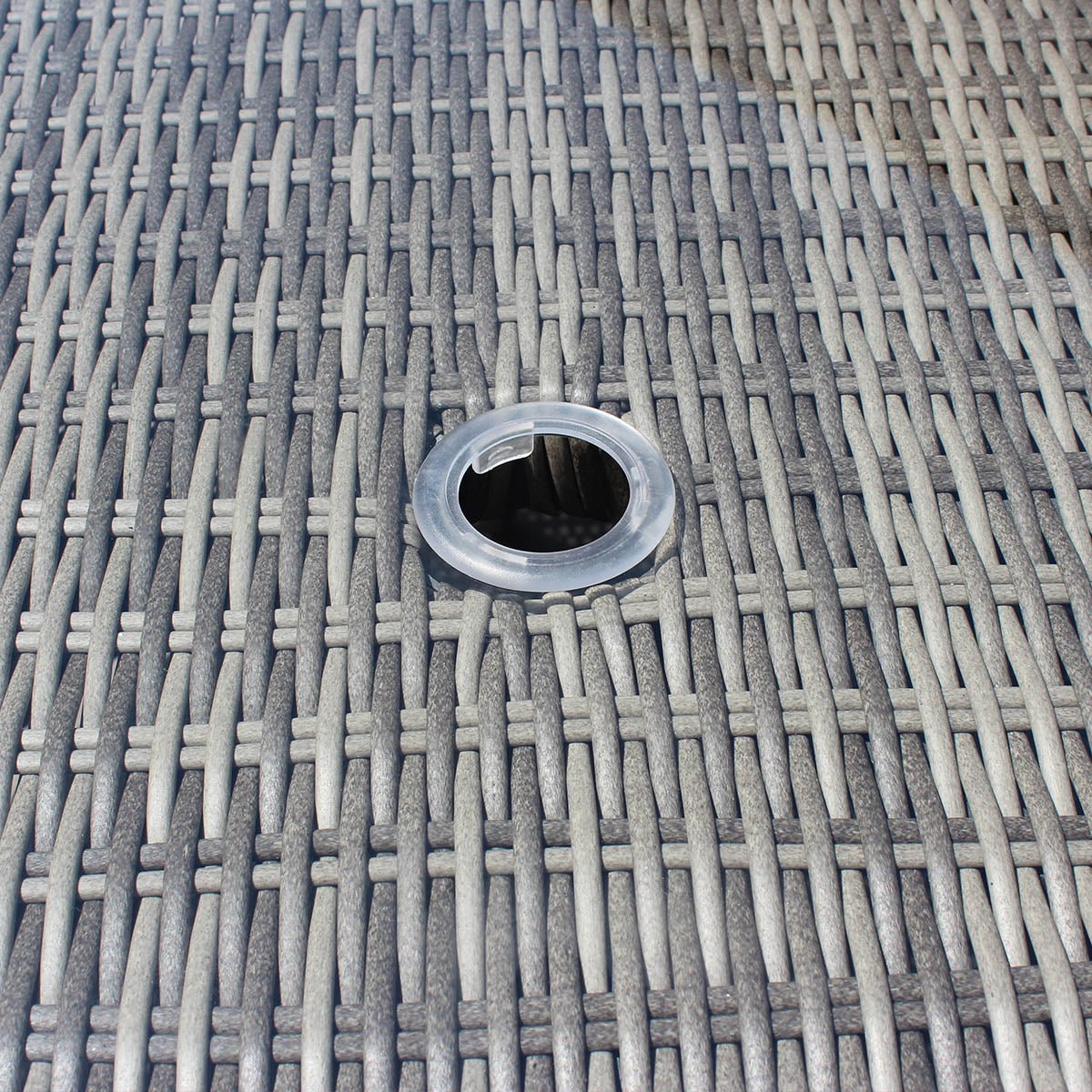 Oxford - 8 Seat Set with 170cm Round Table (Dark Grey) - Rathwood Store