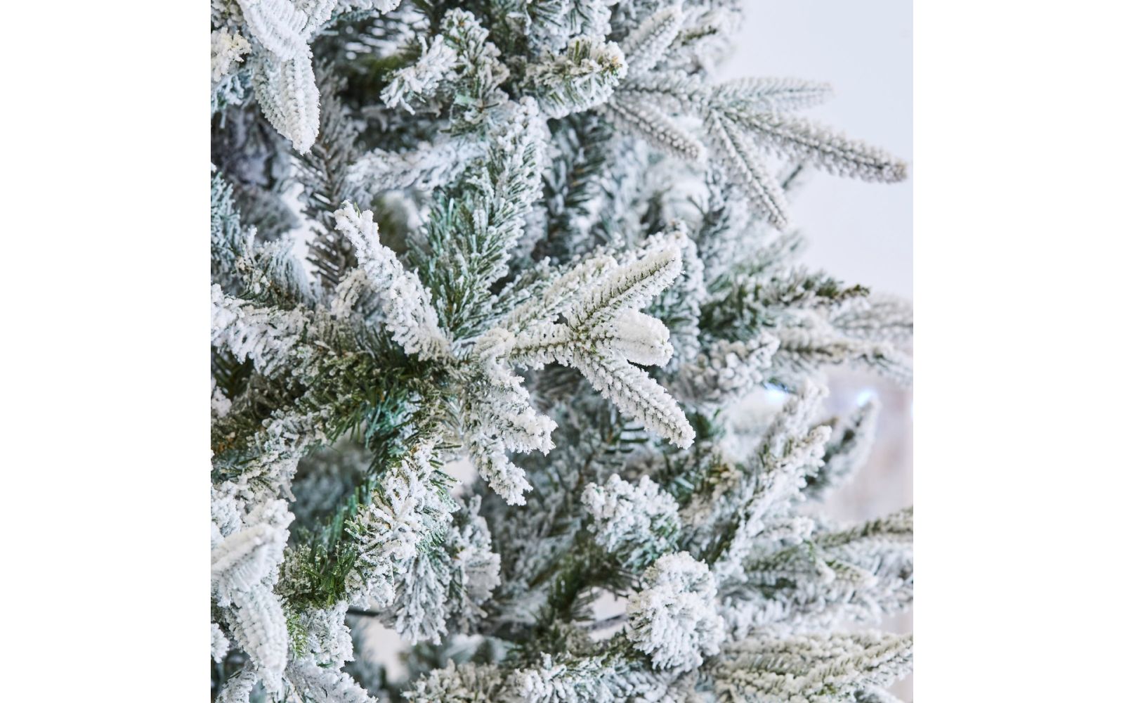 Breckenridge 7ft 210cm White Slim Christmas Tree