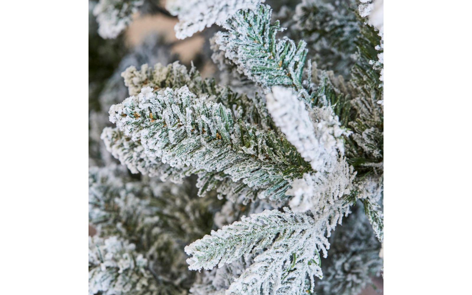 Breckenridge 7ft 210cm White Slim Christmas Tree