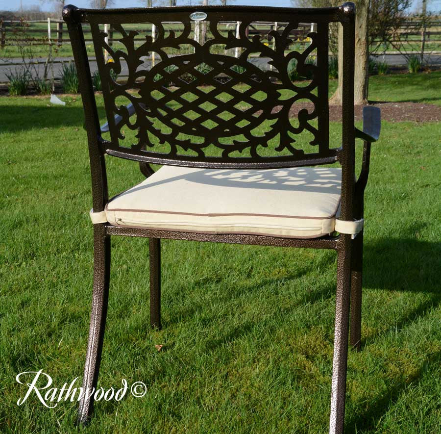 Lyon Dark Chair & Pad