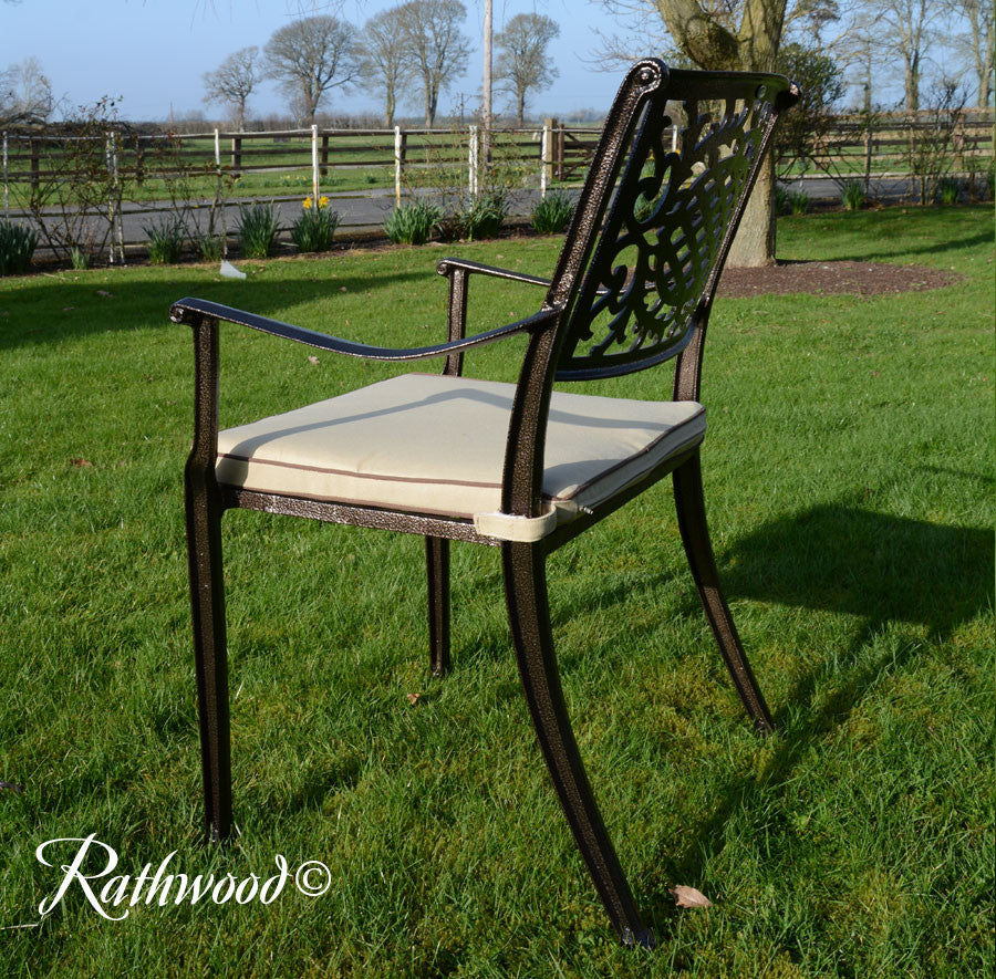 Lyon Dark Chair & Pad