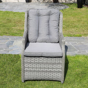 Bali - Armchair & Cushions (Grey)